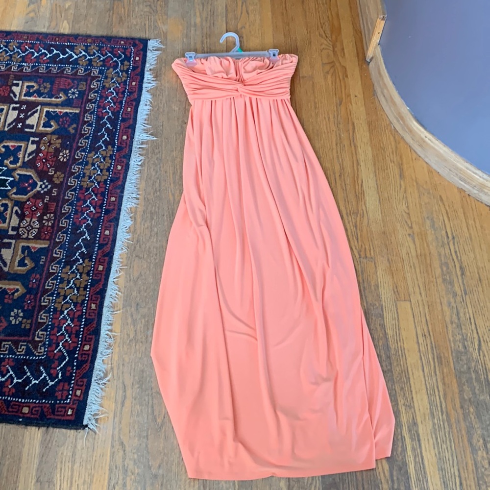 Jessica Simpson Maxi Dress Strapless